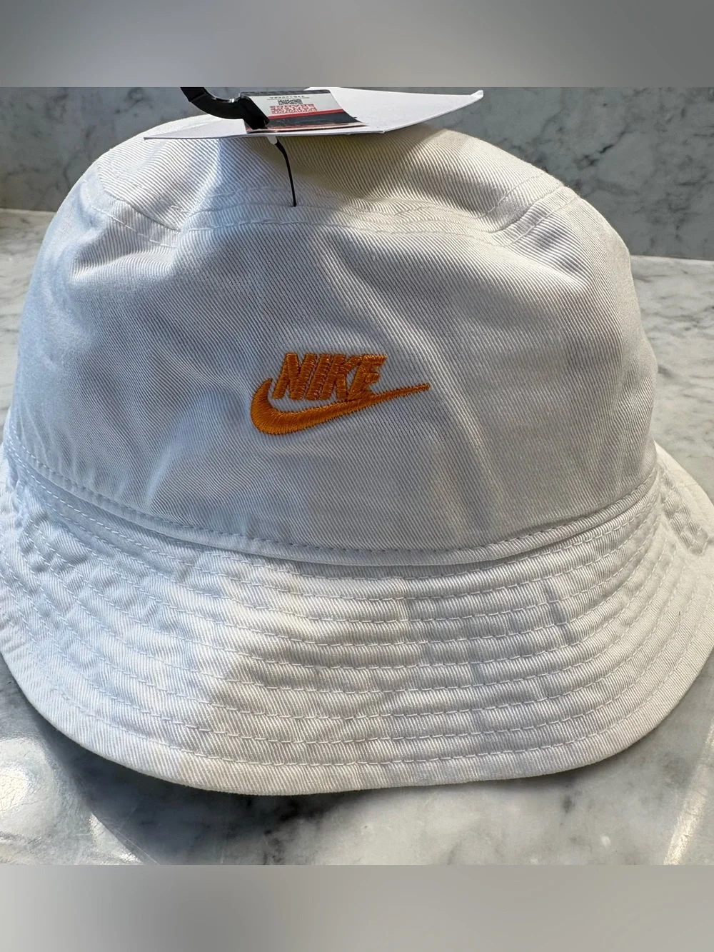 Tennessee Volunteers Retro Vols Nike Legacy Apex Bucket Hat White Men Size Small